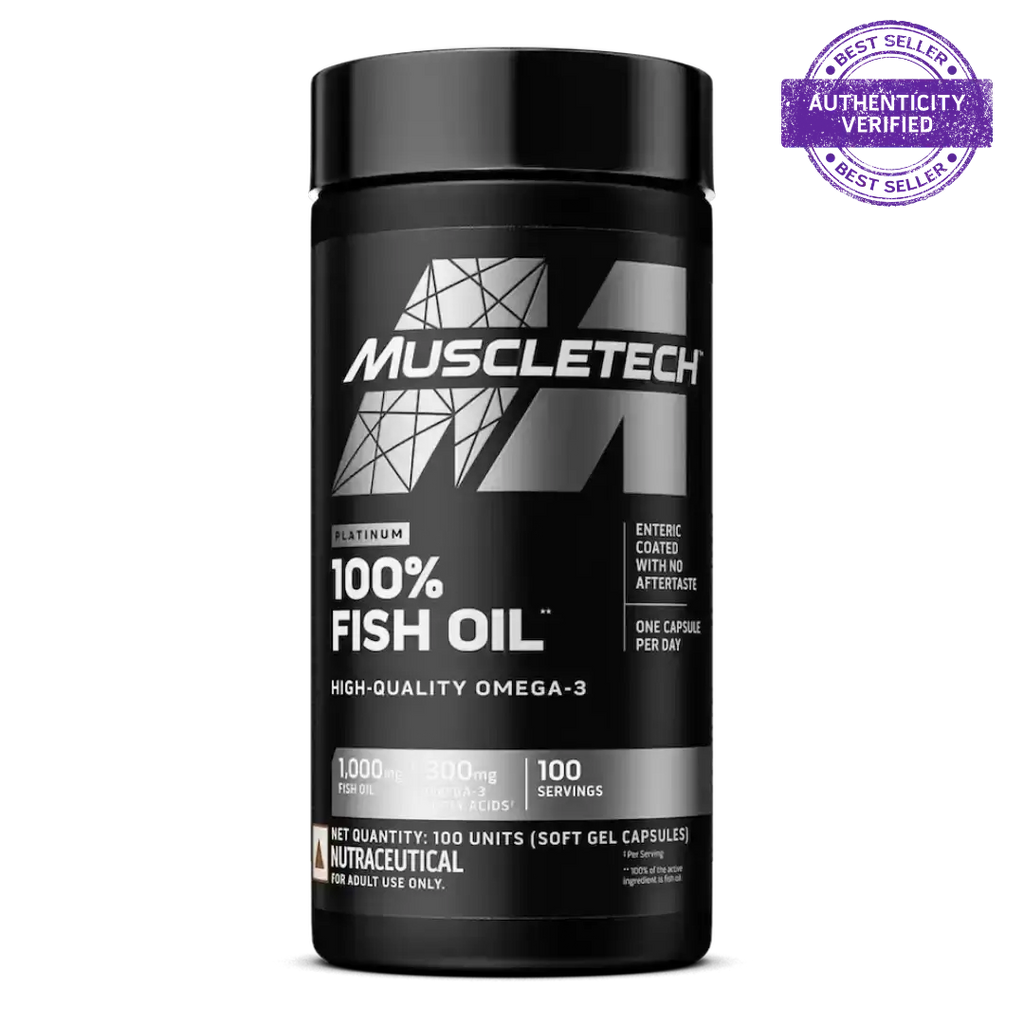 MuscleTech Fish Oil 100 Capsules