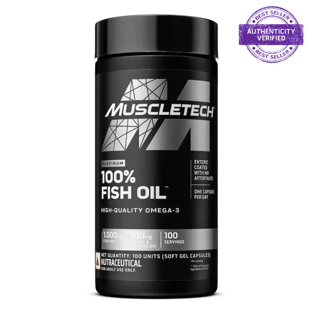 MuscleTech Fish Oil 100 Capsules