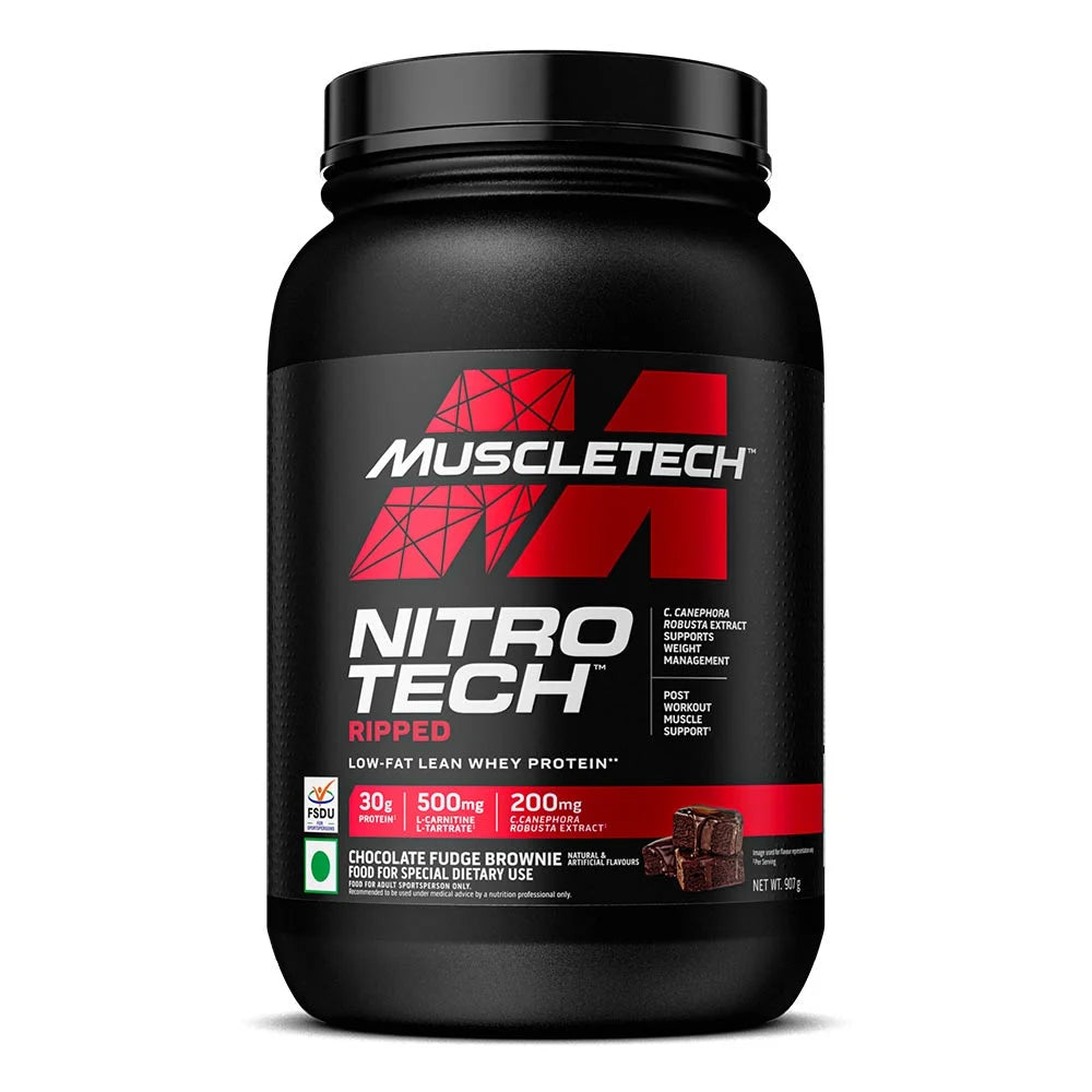 MuscleTech Nitro Tech Ripped Whey Protein