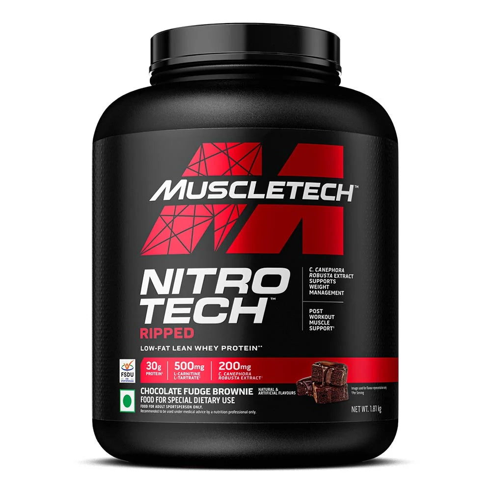 MuscleTech Nitro Tech Ripped Whey Protein