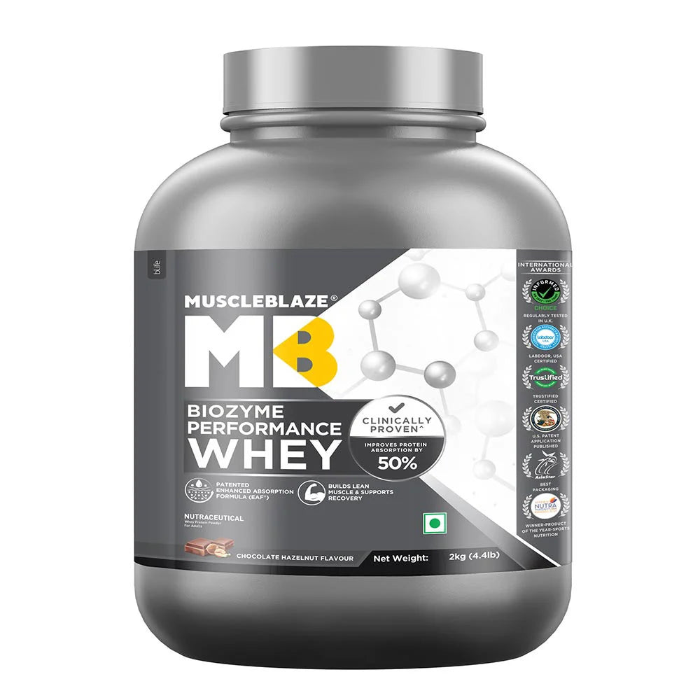 MuscleBlaze Biozyme Performance Whey