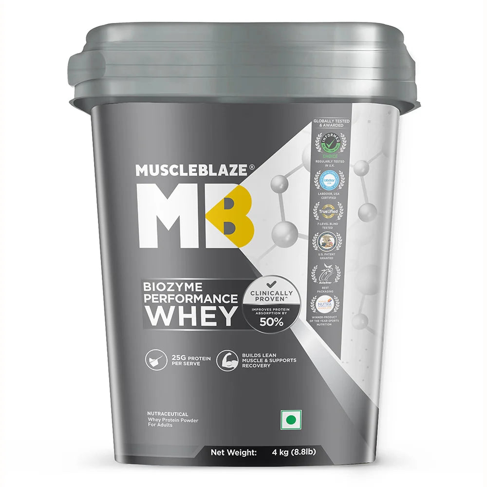 MuscleBlaze Biozyme Performance Whey